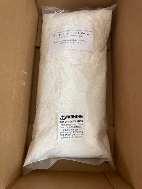 Artificial Plastic Snow