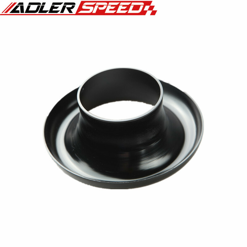5" INCH UNIVERSAL VELOCITY STACK FOR COLD/RAM ENGINE AIR INTAKE/TURBO HORN BLACK