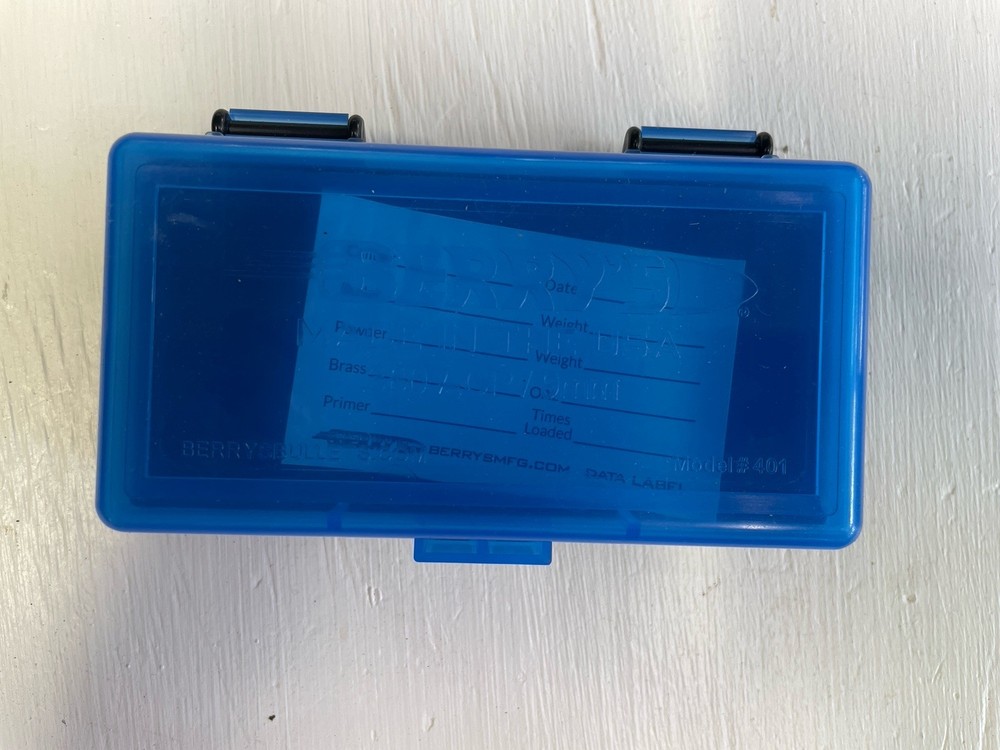 ammo storage box for .380ACP/ 9MM