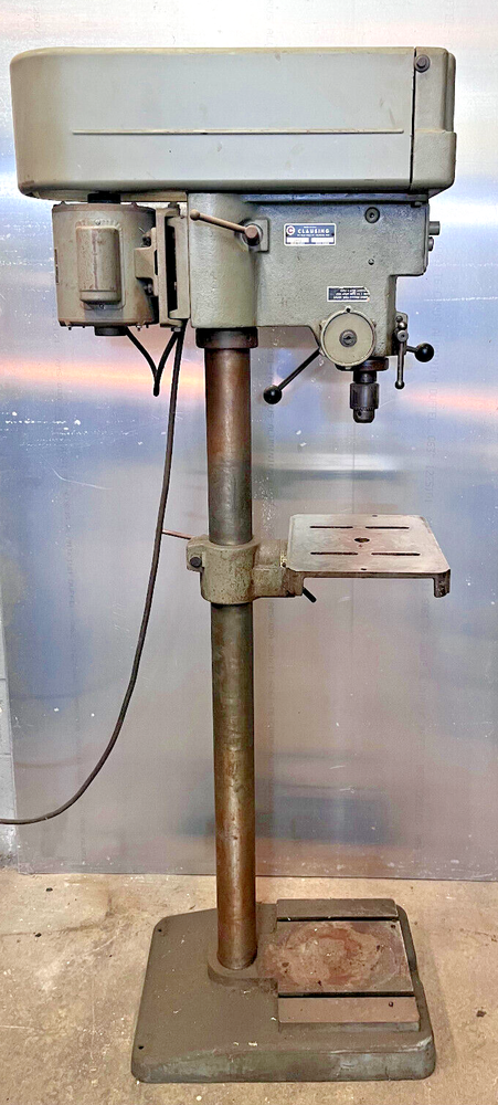 CLAUSING DRILL PRESS 115 VAC 1/2 H.P