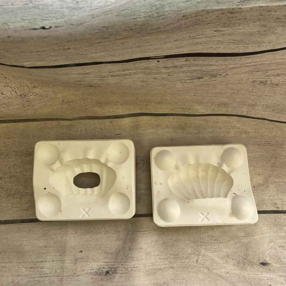 Atlantic Ceramic Casting Mold Seashell-Shaped Dish #A-21a