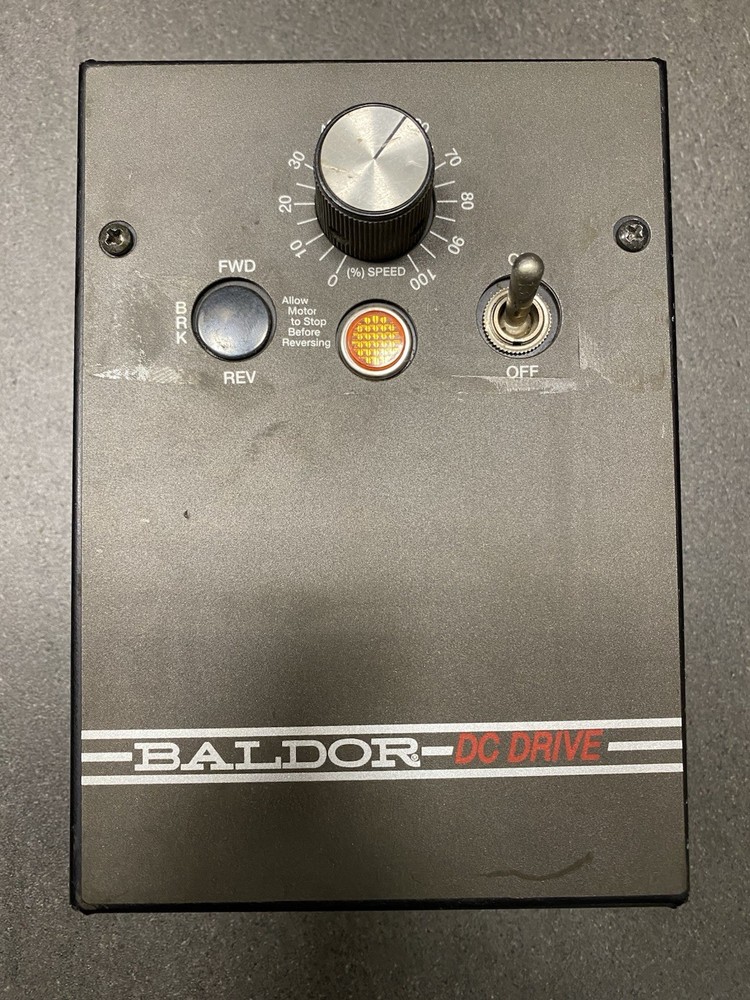 Baldor BC-140 CN3000A26 DC Motor Speed Control