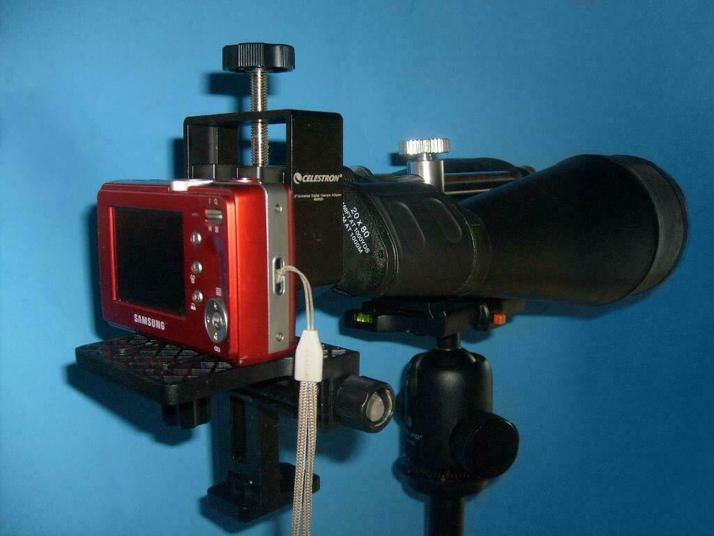 Celestron Digital Camera Adapter model #93626 *see example usage photo results*