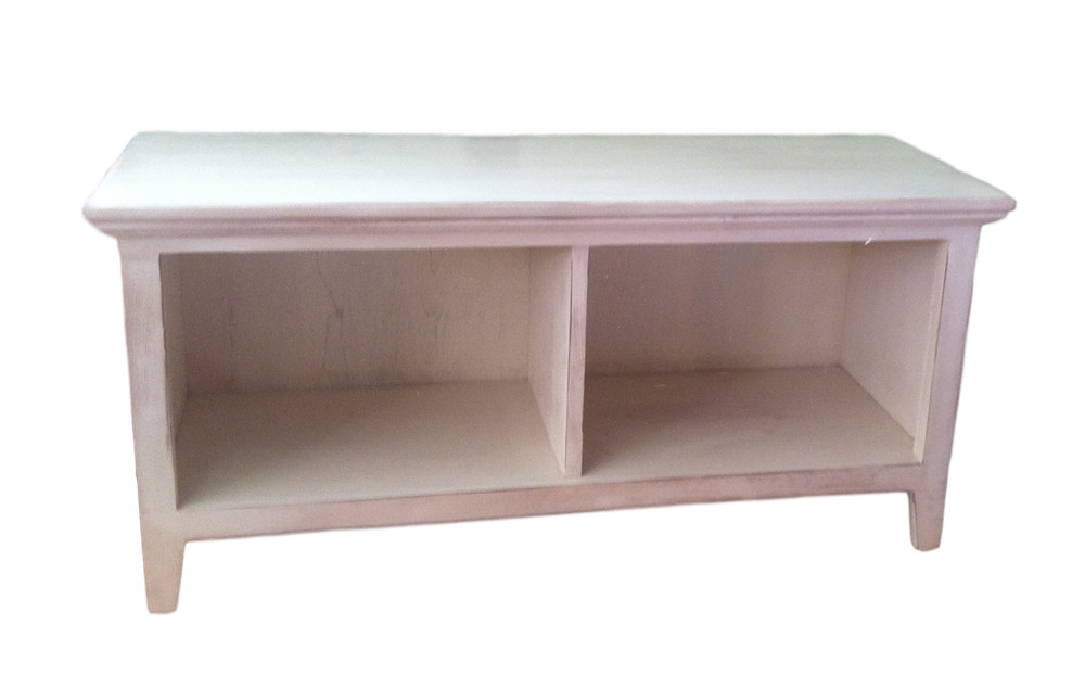 Cubby Hallway Storage Bench 2 Compartment Boot Bench
