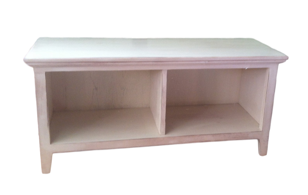 Cubby Hallway Storage Bench 2 Compartment Boot Bench