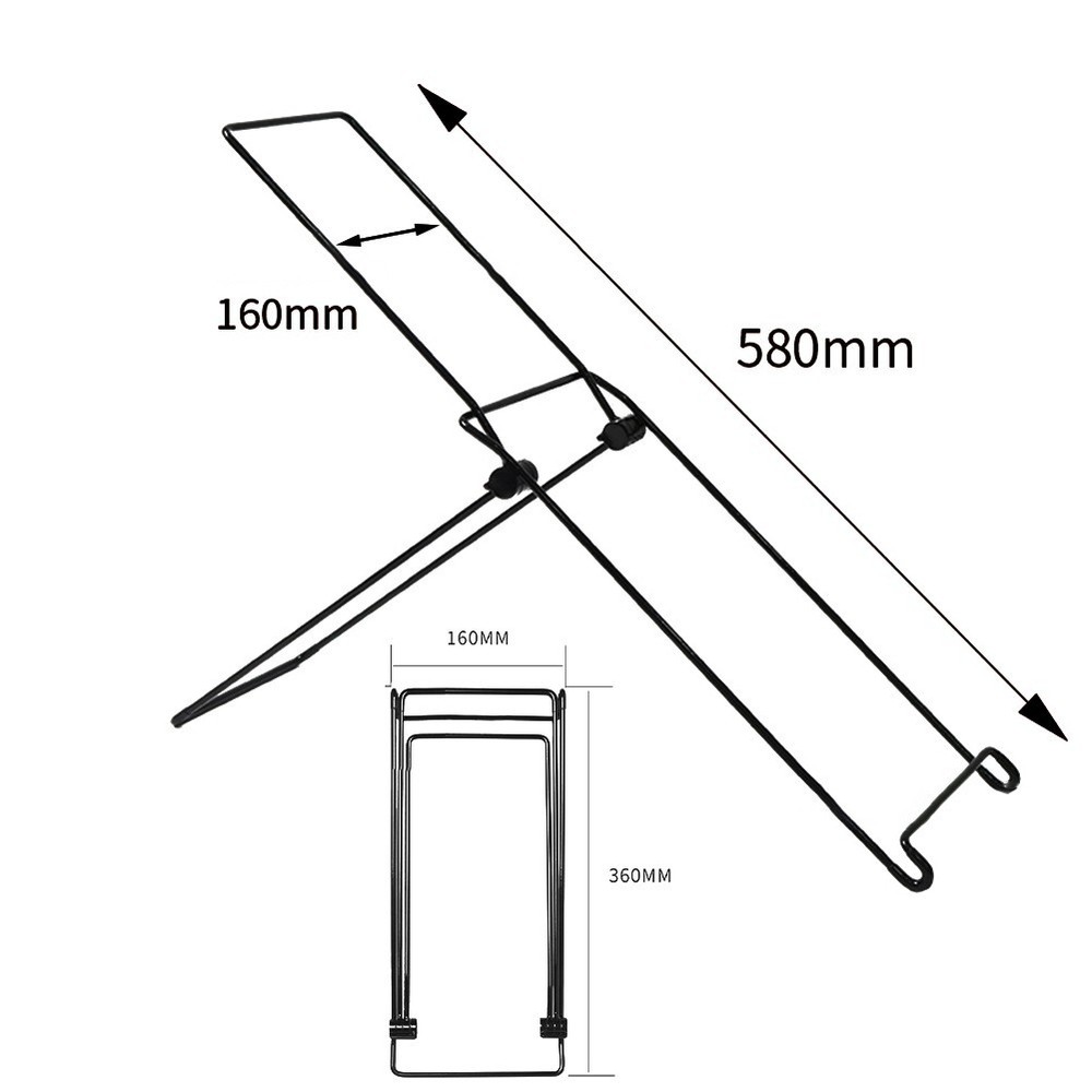 Foldable Solar Bracket 2PCS Adjustable Mount for Various Models of Solar Panels