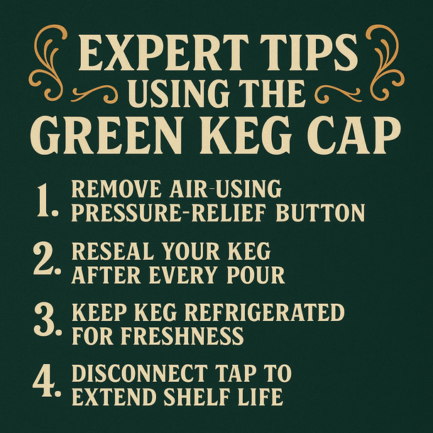 LD Carlson Green Keg Cap