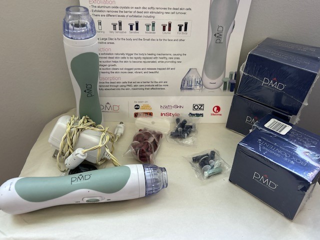PMD PERSONAL MIRCODERM  CLASSIC TWO DEVICES  WITH MANY REPLACEMENTS
