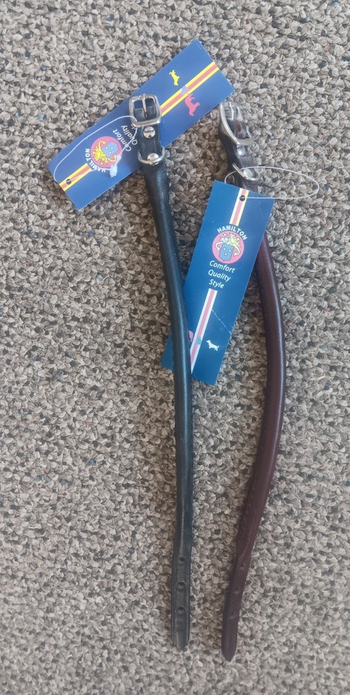 Hamilton Leather Dog Collars