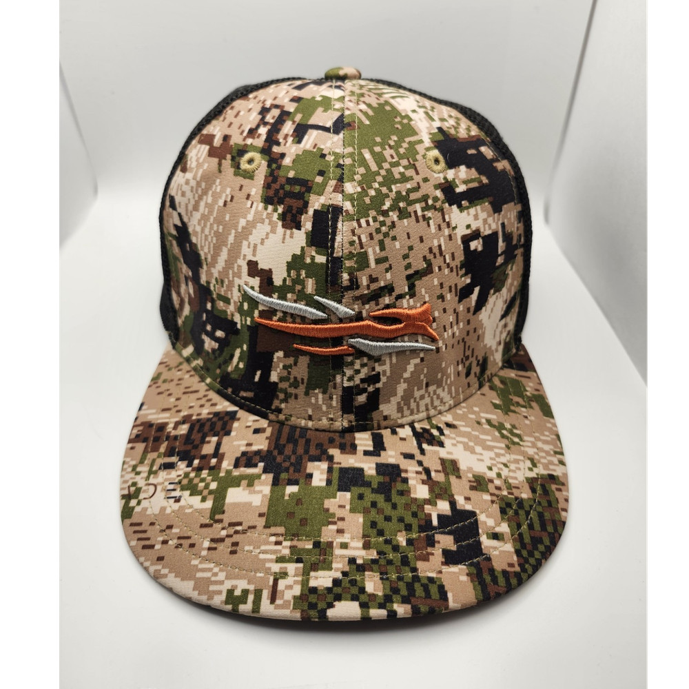 Sitka Camouflage Mesh Back Ball Cap 90% Polyester 10% Elastane Unisex