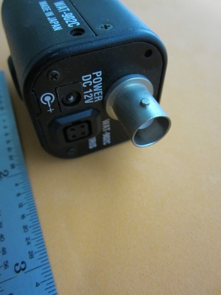MICROSCOPE VIDEO CAMERA WAT-902G WATEC OPTICS BIN#J5-16
