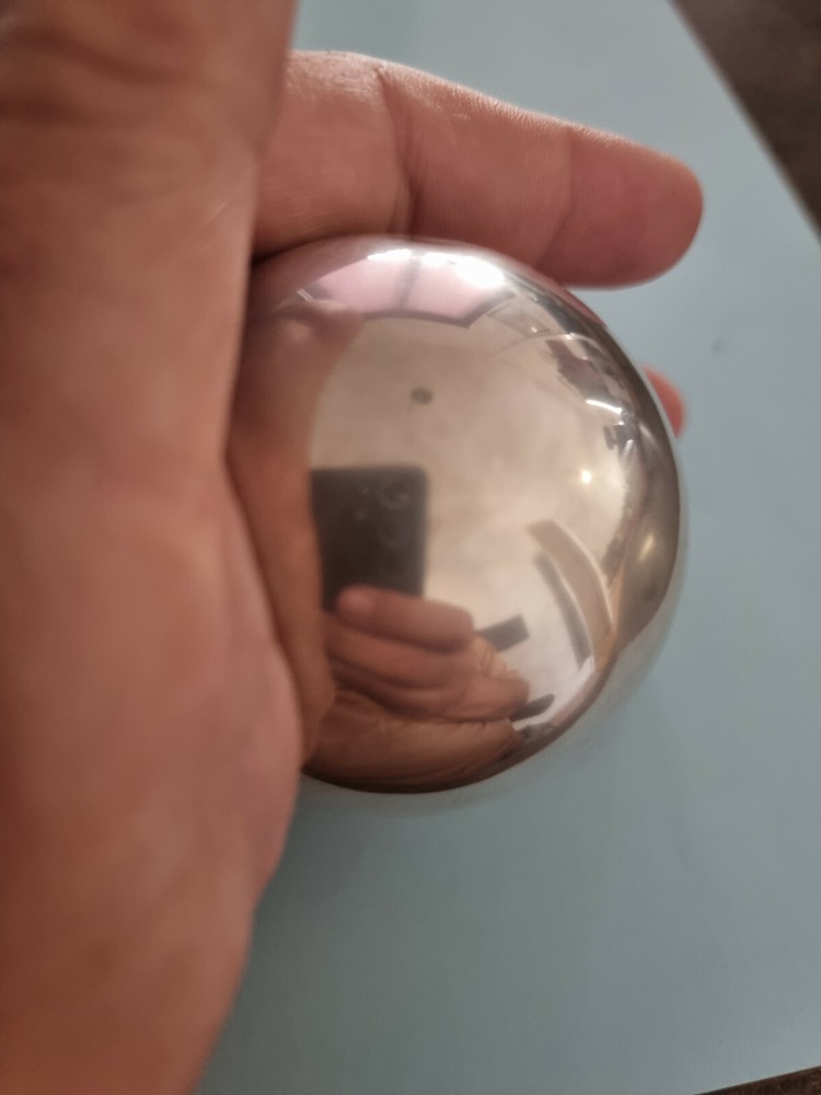 Sterling Silver 925 Miniature Ball Bauble.