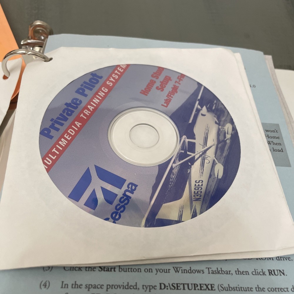 Cessna Private Pilot Cleared For Take Off Multimedia Training 31 Computer Discs