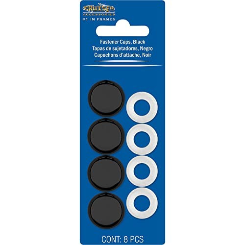 82650 Black Fastener Caps