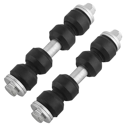 (Set of 6) Front Stabilizer Sway Bar End Links + Front Inner & Outer Tie Rod