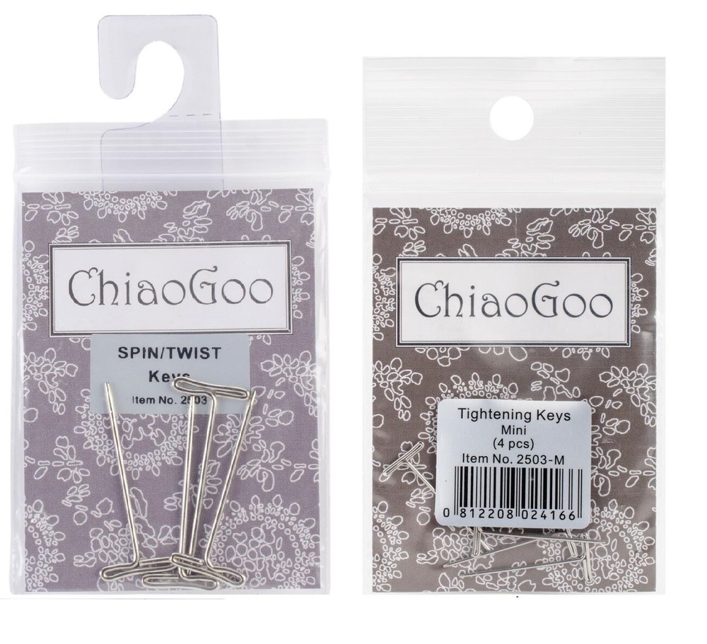 ChiaoGoo Tighting Keys - Small/Large, Mini, 4/Pkg