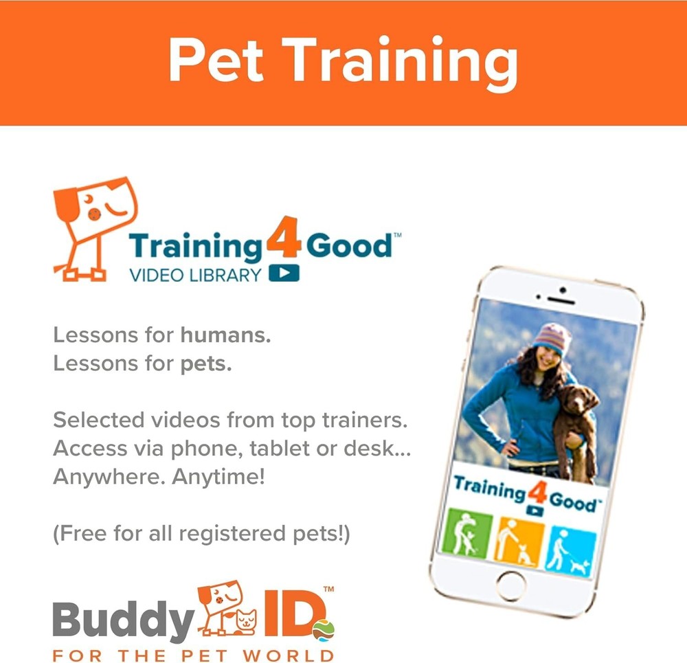 Buddy ID Pet Microchip Plus Lifetime Registration 5 Pack