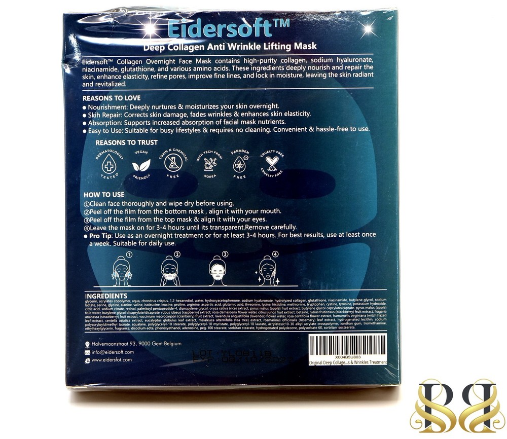 Eidersoft Original Deep Collagen Overnight Face Mask
