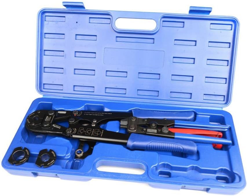 PEX Crimper, Copper Pipe Crimping Tool Kit