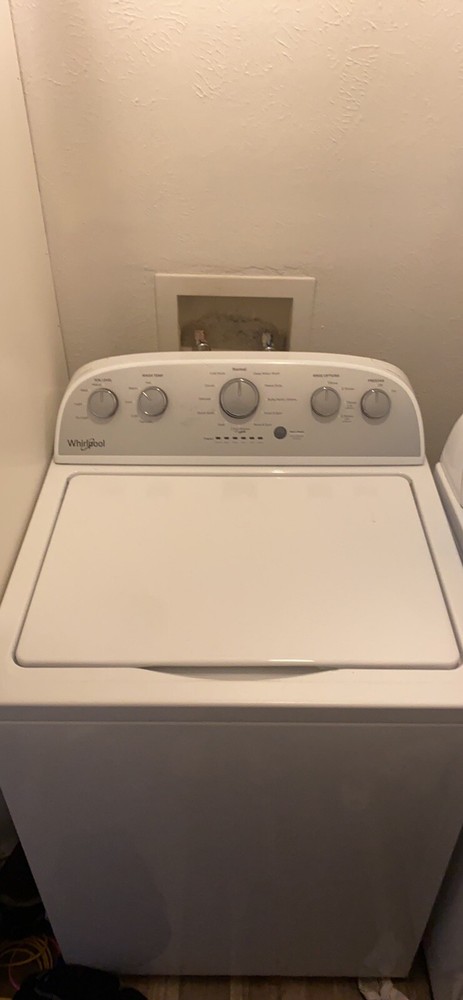 Whirlpool washer and dryer set