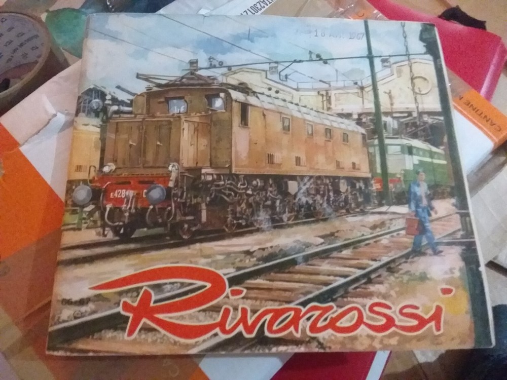 old 1967 rivarossi train catalogue