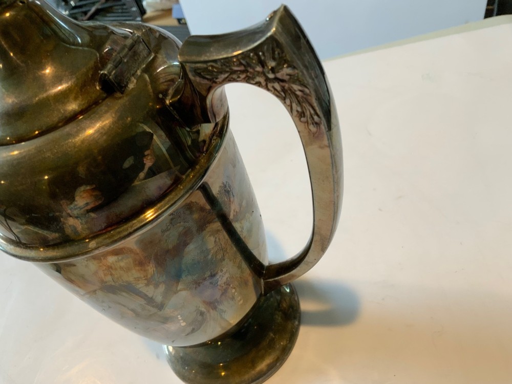 VINTAGE GREGG SILVER plated PITCHER