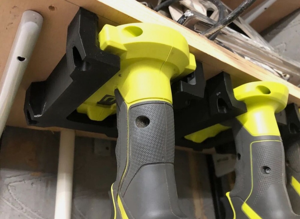 Ryobi Tool Holder Wall Mount 10 pack- Black