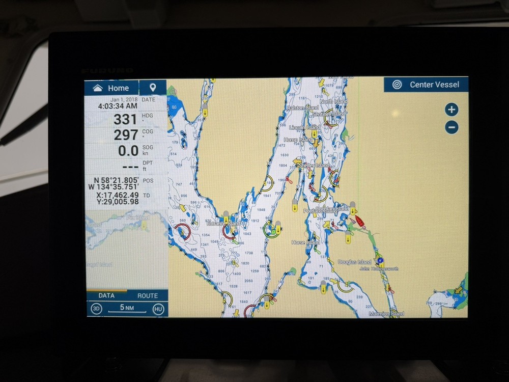 Furuno TZT12F chartplotter, TZ Touch 3, 12”