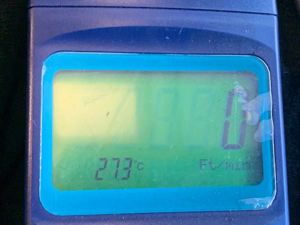 Extech CFM Hot Wire Anemometer 407119A w/Probe