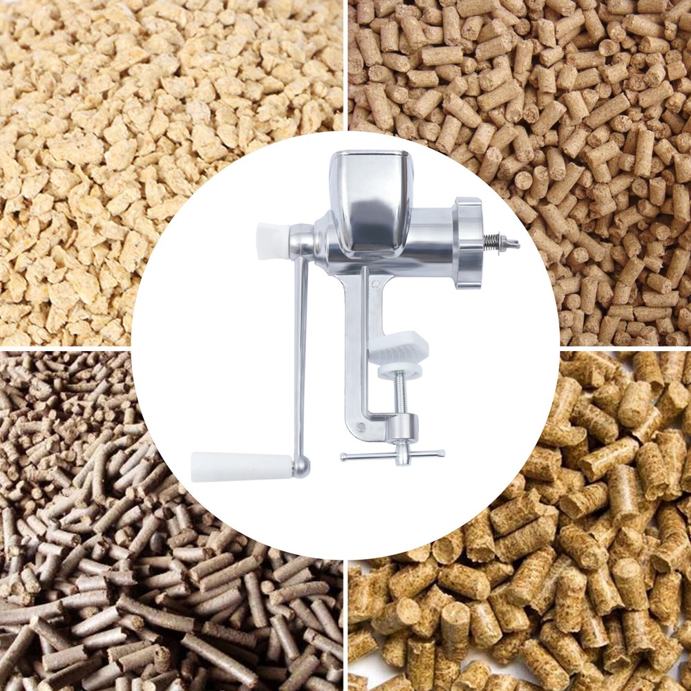 Manual Animals Food feed Pellet Granulator Machine Pet Feedstuff Processing Tool