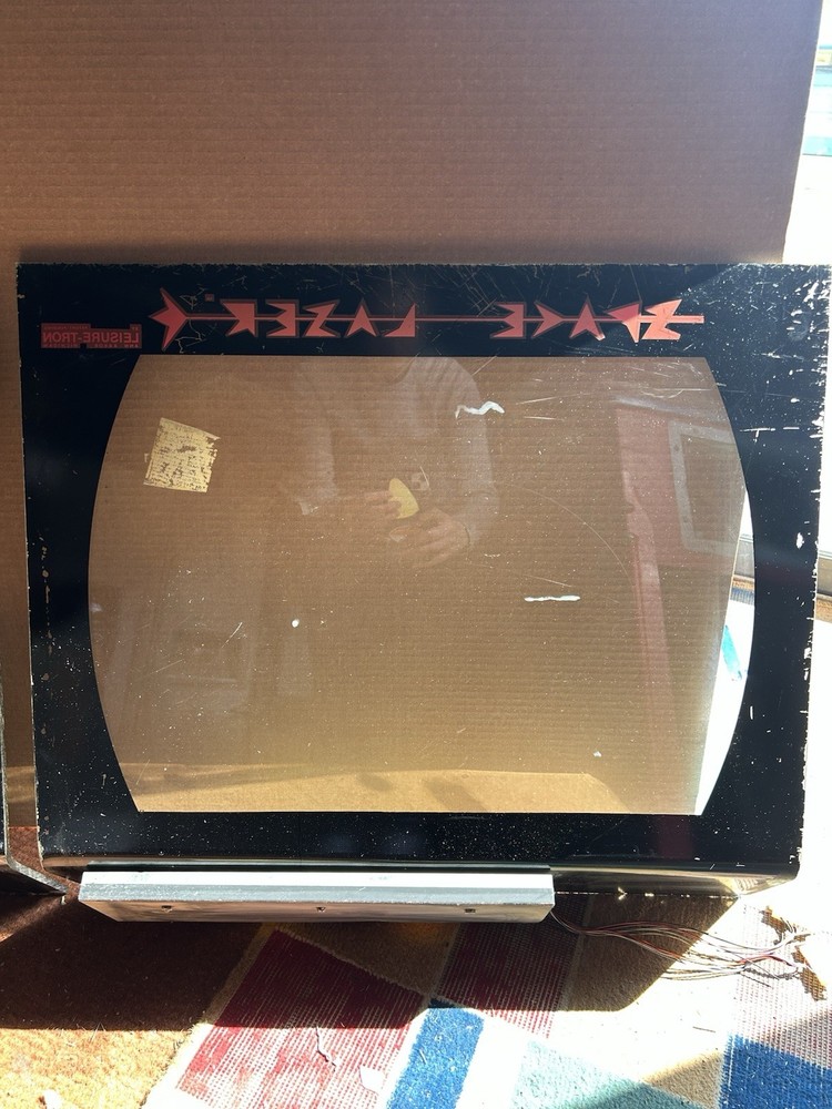 1970 Leisure-Tron Space Laser Front Panel Plexis