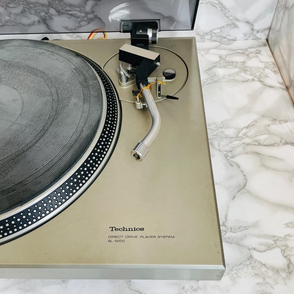 Technics SL-1200 First Generation Turntable Tested Working No Cartridge