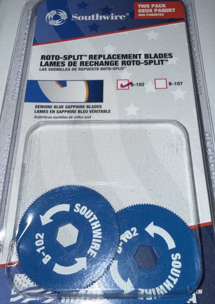 Southwire Roto Split Replacement Blades B-102
