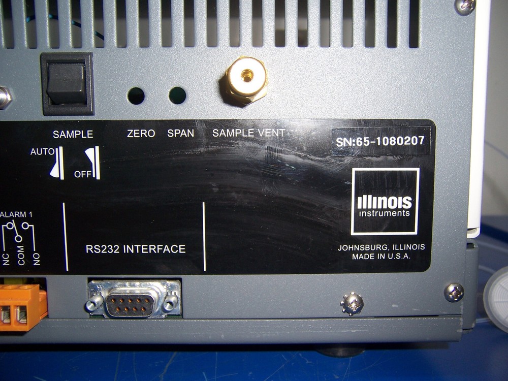 13922 Illinois Instruments 6500 Headspace Oxygen Analyzer