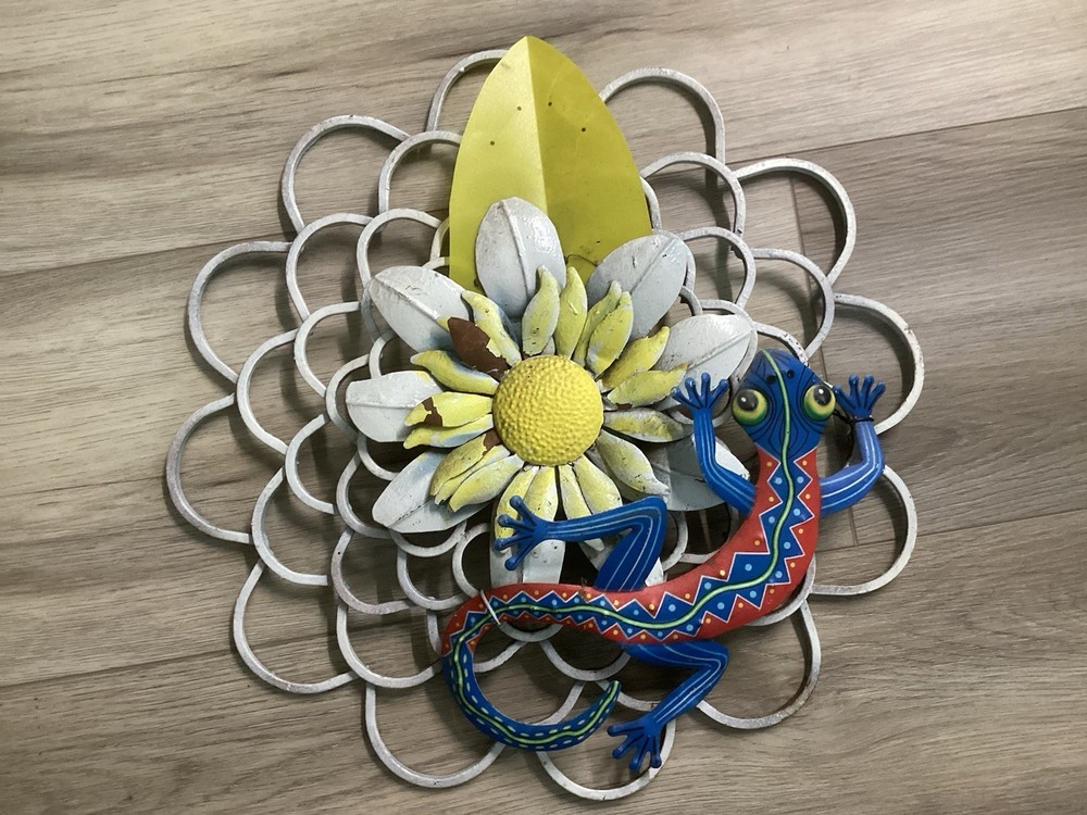 Flower Wall Art. Metal