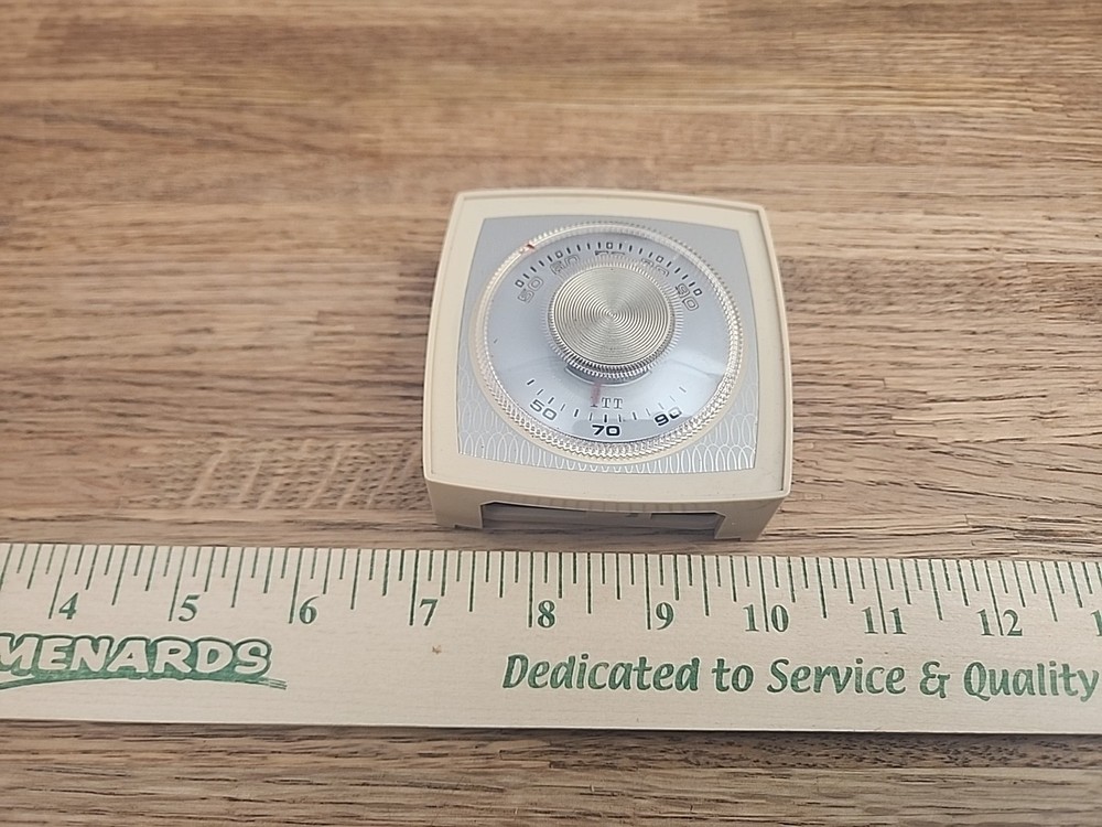 Bell & Gossett ModuMate MT-2 Non-Programable Mechanical Thermostat 24 Volt IVORY