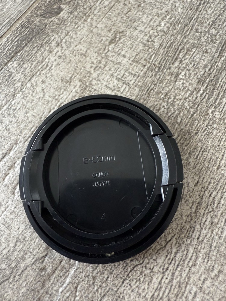 Canon 52mm front lens cap