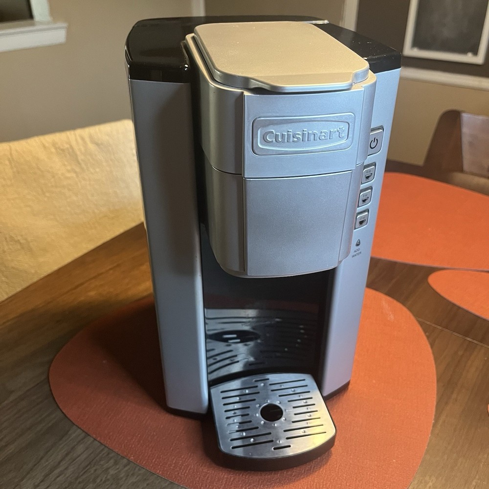 Cuisinart Premium Single Serve Coffee Maker Model SS-5 Black And Silver Compact