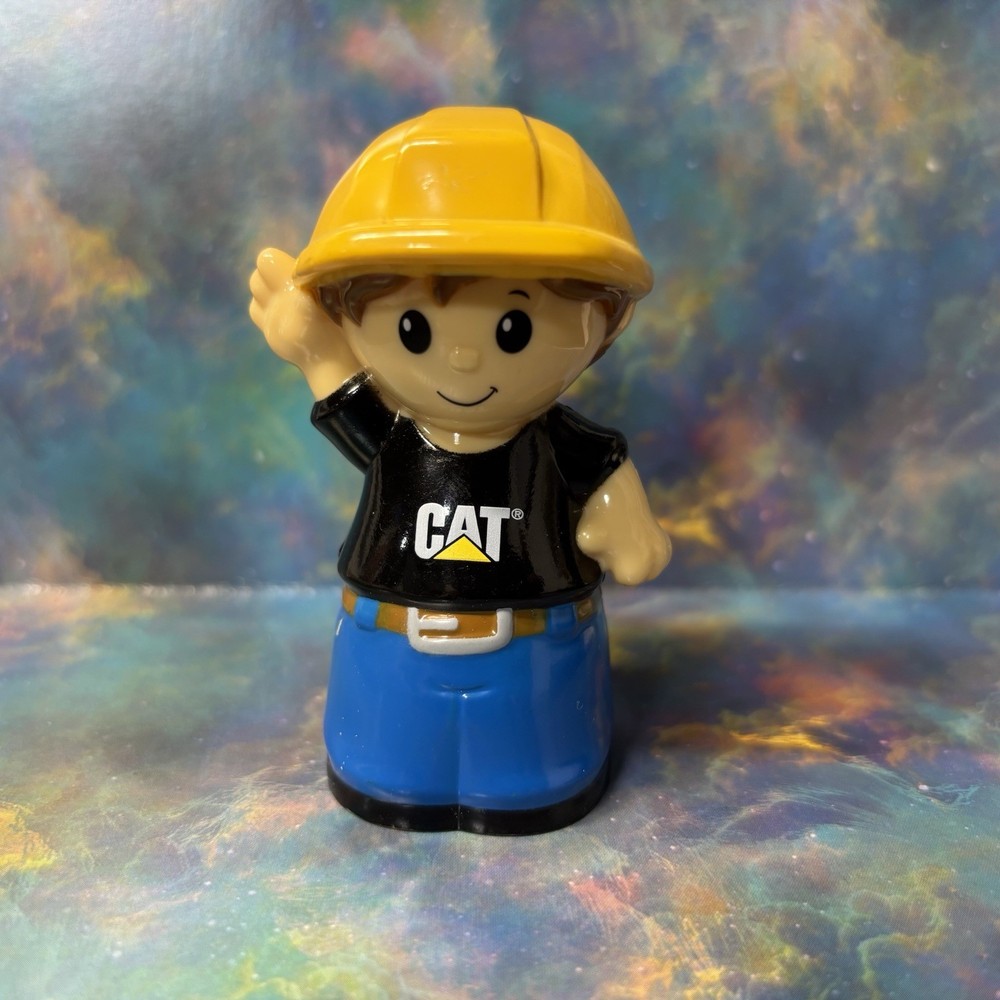 Mega Bloks First Builders Cat Construction Driver Figure