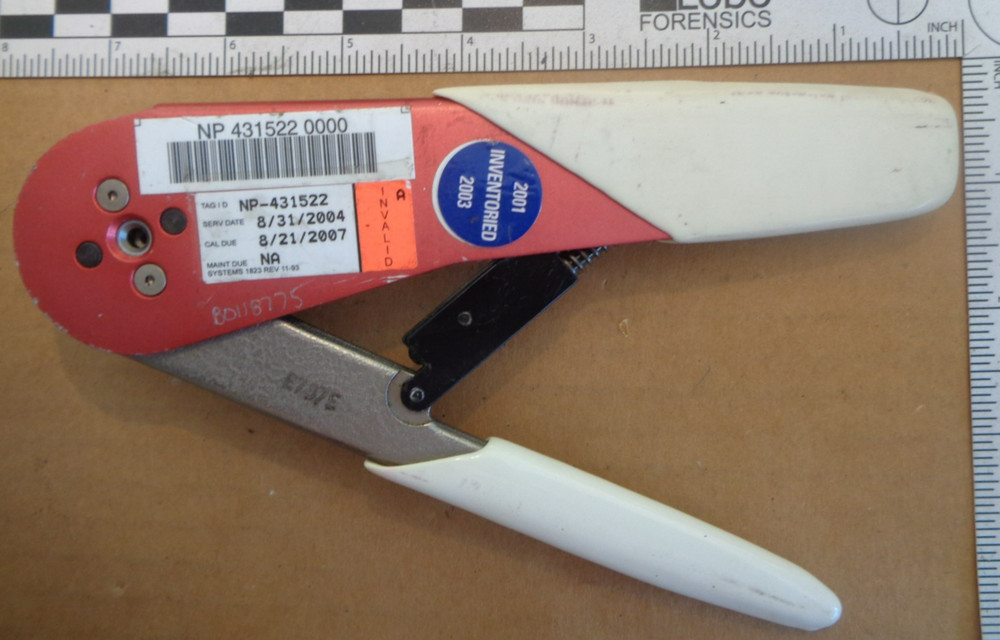 Microdot 2079-1 Crimper or Hand Crimp Tool