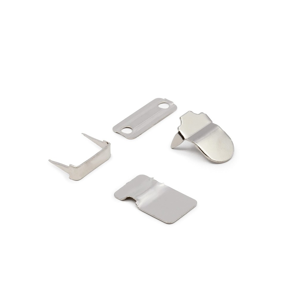 Dritz No-Sew Hook & Eye Closures, 4 Sets, & Nickel