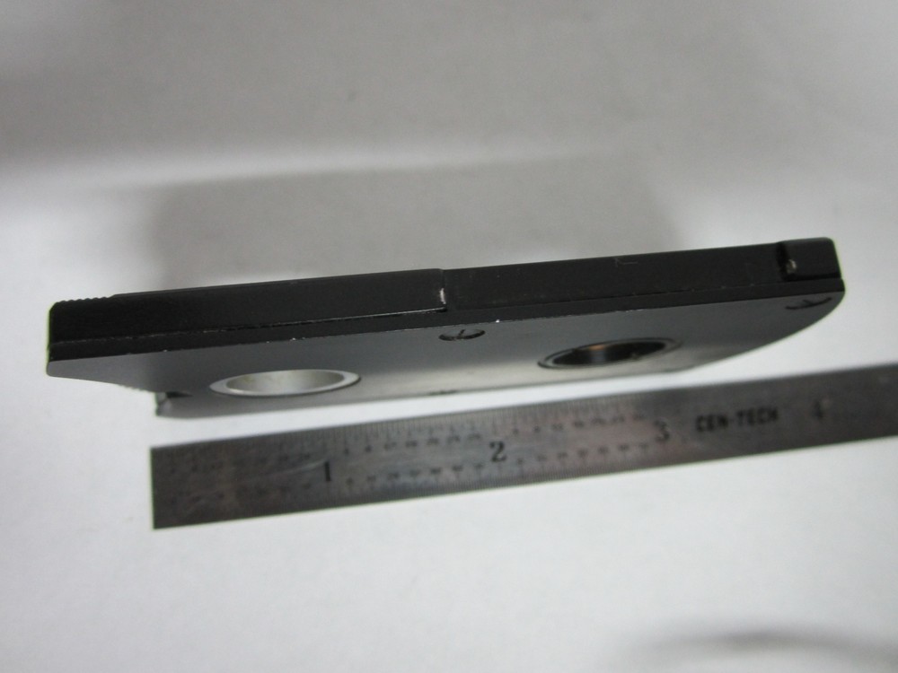MICROSCOPE POLARIZER SLIDE ROTABLE OPTICS #F3-82