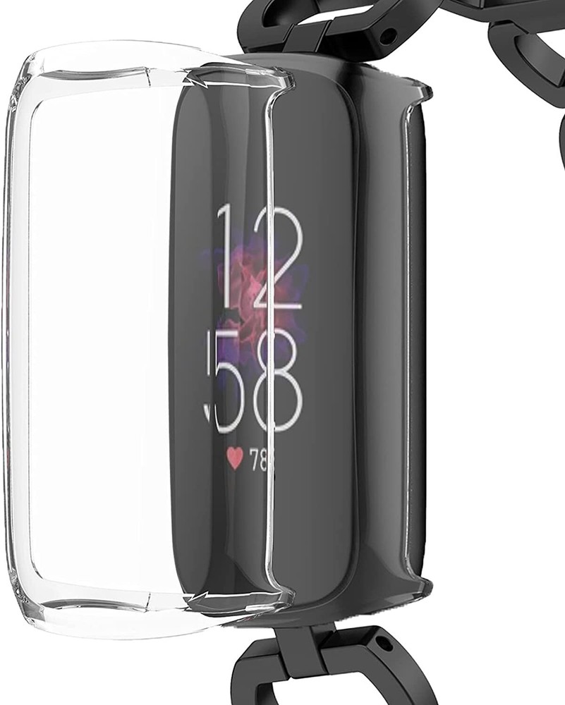 Screen Protector Case For Fitbit Luxe Soft Protective Bumper Cover