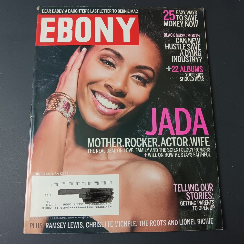 Ebony Magazine Jada ~ June 2009