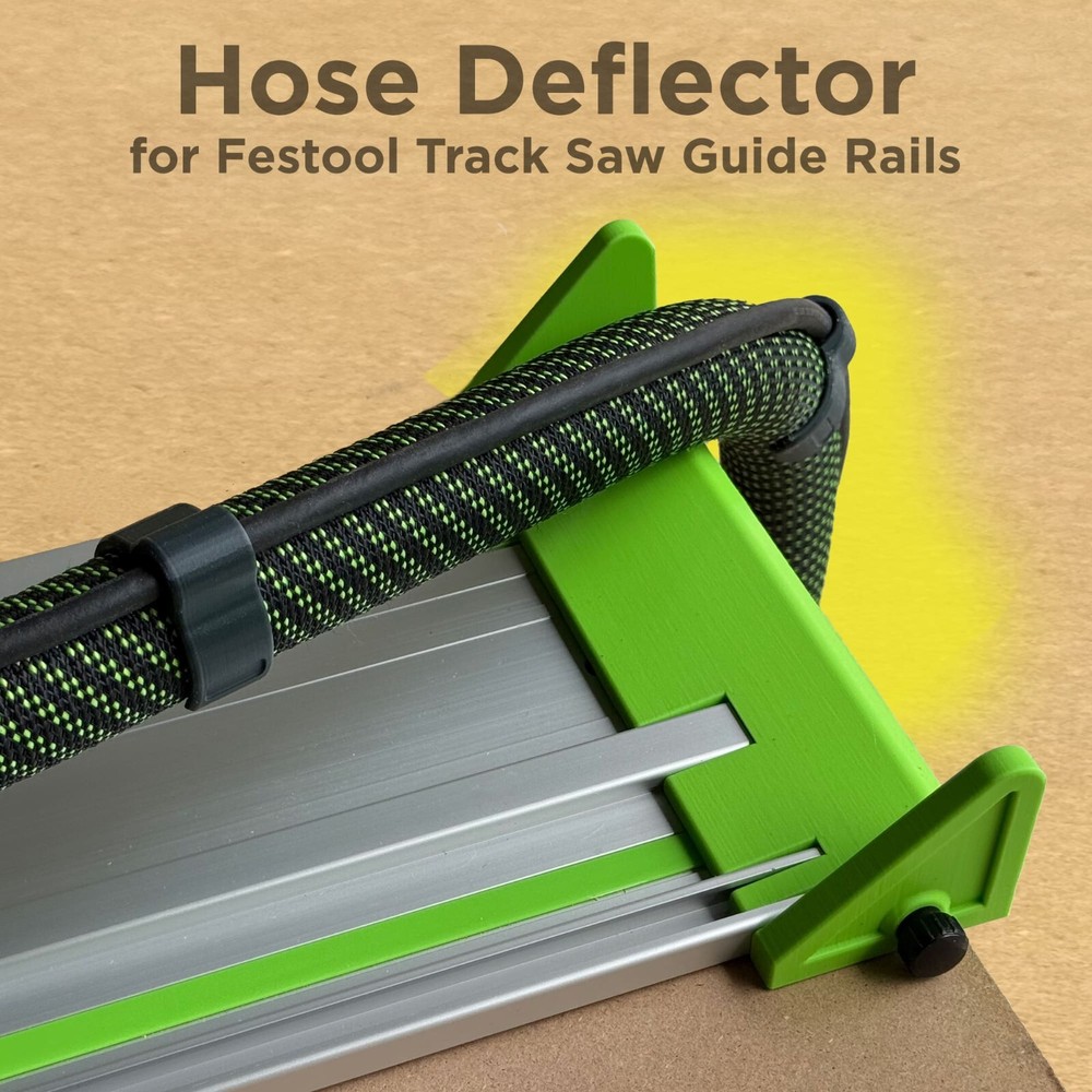 Festool Dust Extractor Hose Deflector for Track Saw Guide Rails