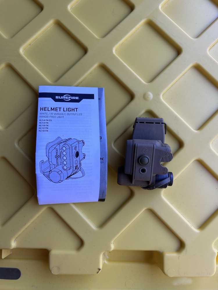 SureFire Tan HL1-B-TN Helmet Light