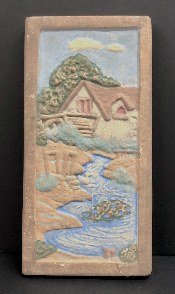 Scenic Water Wheel Tile by Muresque California