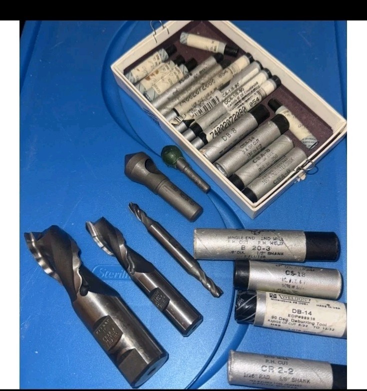 Weldon Machining Lot (25 Pieces)