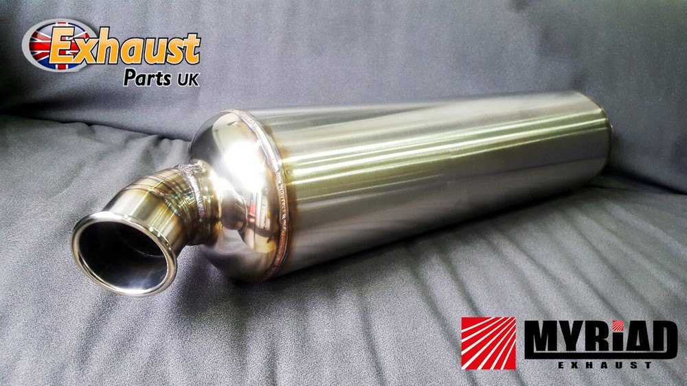 Silencer Box WESTFIELD Style Exhaust Kit Car Side Exit 2.5" BORE 2.5" Tailpipe