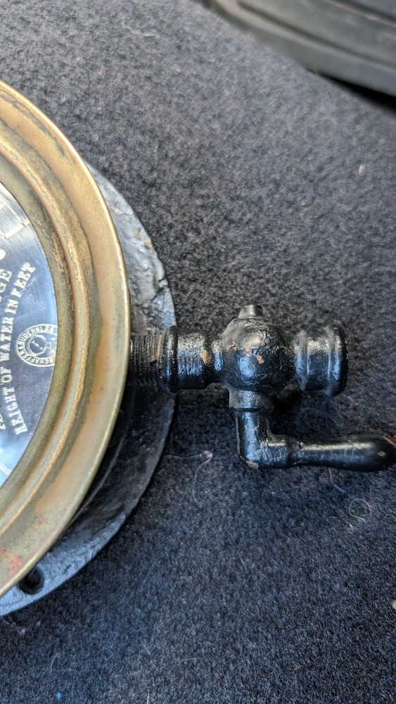 Schaefer & Budenberg Airedon Altitude Gauge Antique